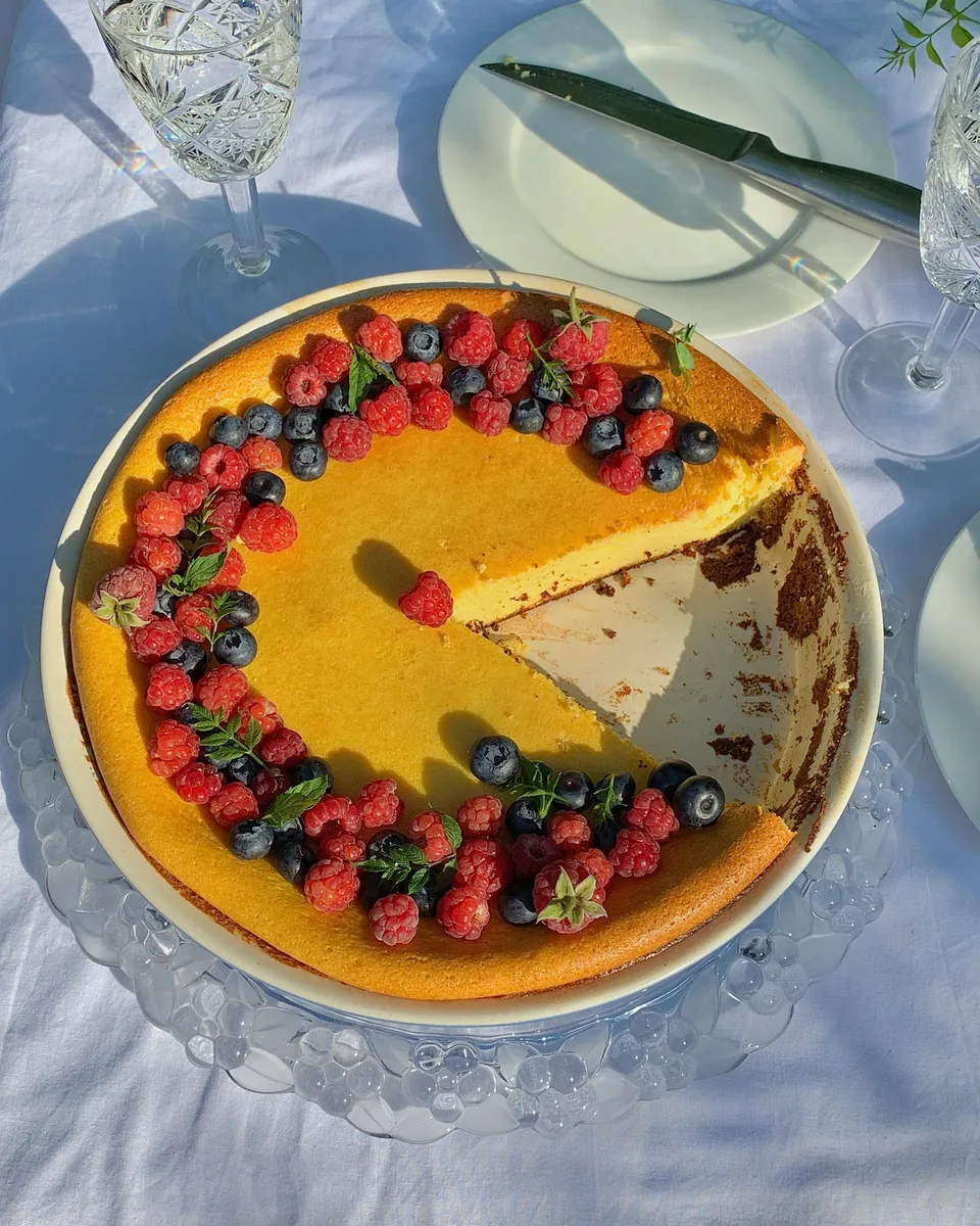 Gâteau aux fruits rouges pour inspiration de fête