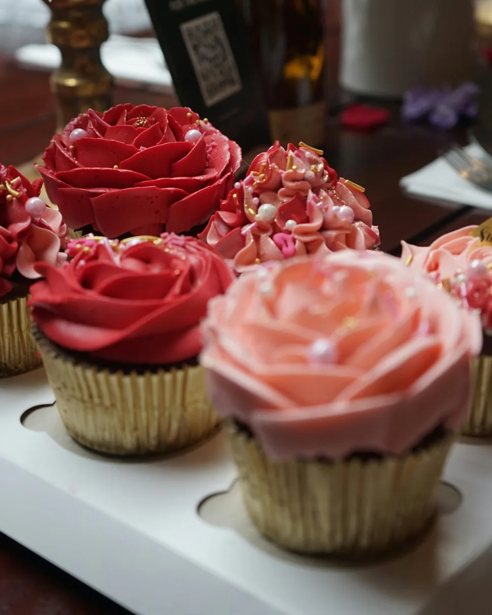 Inspiration de cupcakes floraux pour fête à Montréal